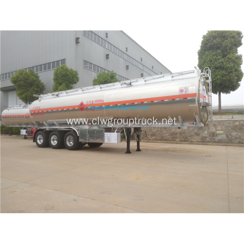 Three axle 42 CBM aluminum alloy oil semi-trailer